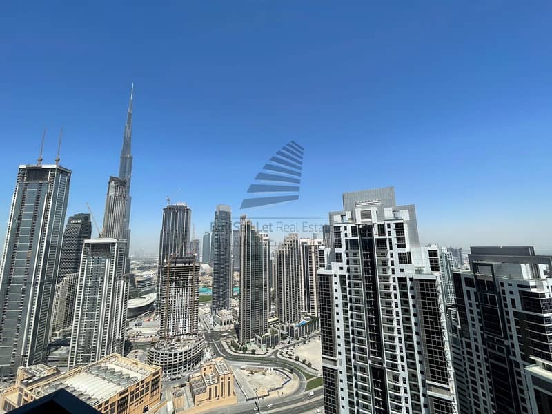 BRAND NEW BURJ KHALIFA VIEW  LUXURIOUS 2 BR FOR RENT IN PARAMOUNT TOWER WITH 04 CHEQUES