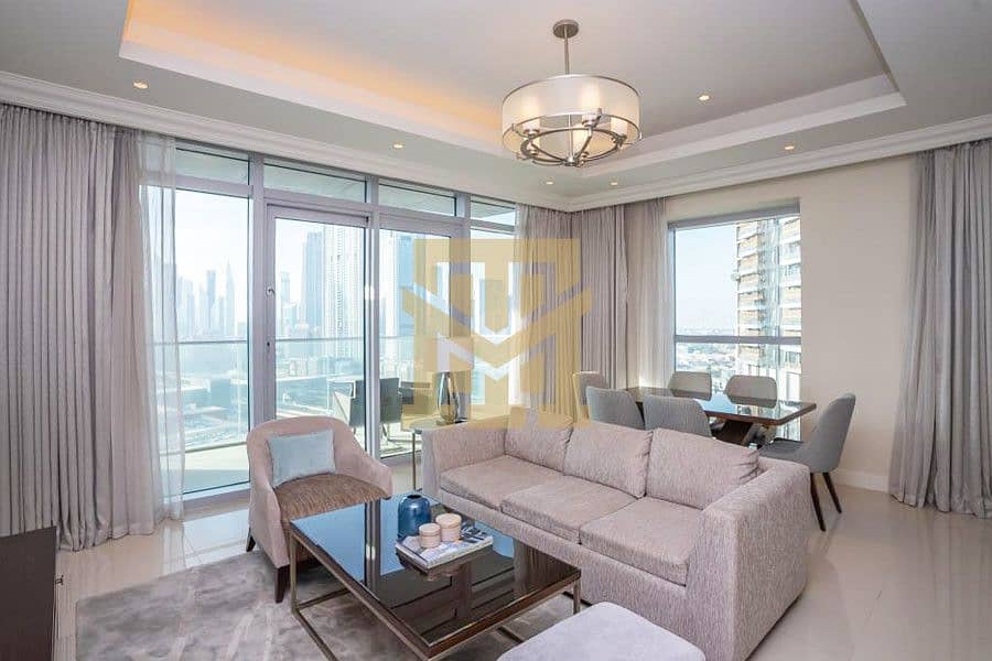 Low Floor|  Luxurious 2 Beds | Furnished | Vacant