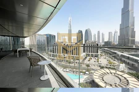 Burj Khalifa View| Low Floor| Elegant 3Beds|Vacant