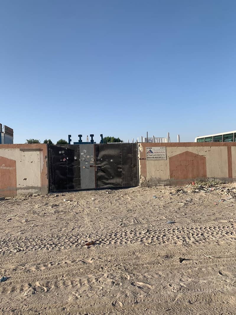 Land for rent in Al Saja'a Industrial Area