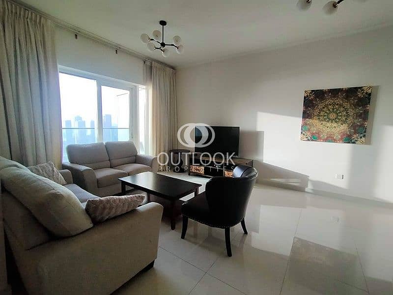 High Floor | Marina & Palm View | Fully Furnished