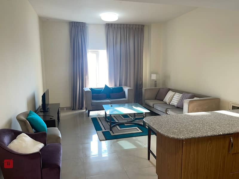 Furnished 1 Bedroom Near to Metro With Balcony