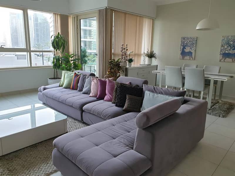 位于迪拜码头，滨海码头综合区，滨海码头东楼 1 卧室的公寓 115000 AED - 5974813