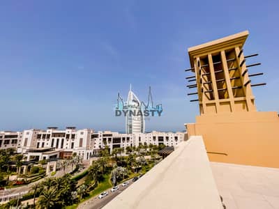 4 Bedroom Apartment for Sale in Umm Suqeim, Dubai - Private Terrace Facing Burj Al Arab|Keys In Hand