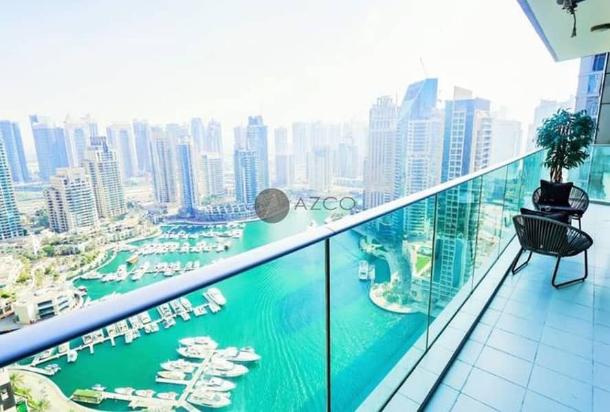 位于迪拜码头，达马克塔楼 3 卧室的公寓 3000000 AED - 5957052