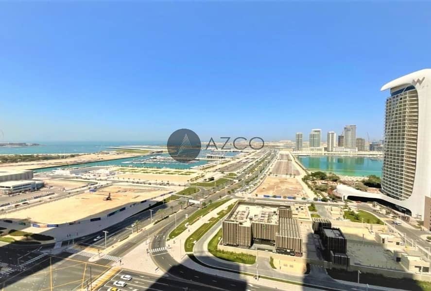 Full Sea and Palm View | Mid Floor | Vacant now