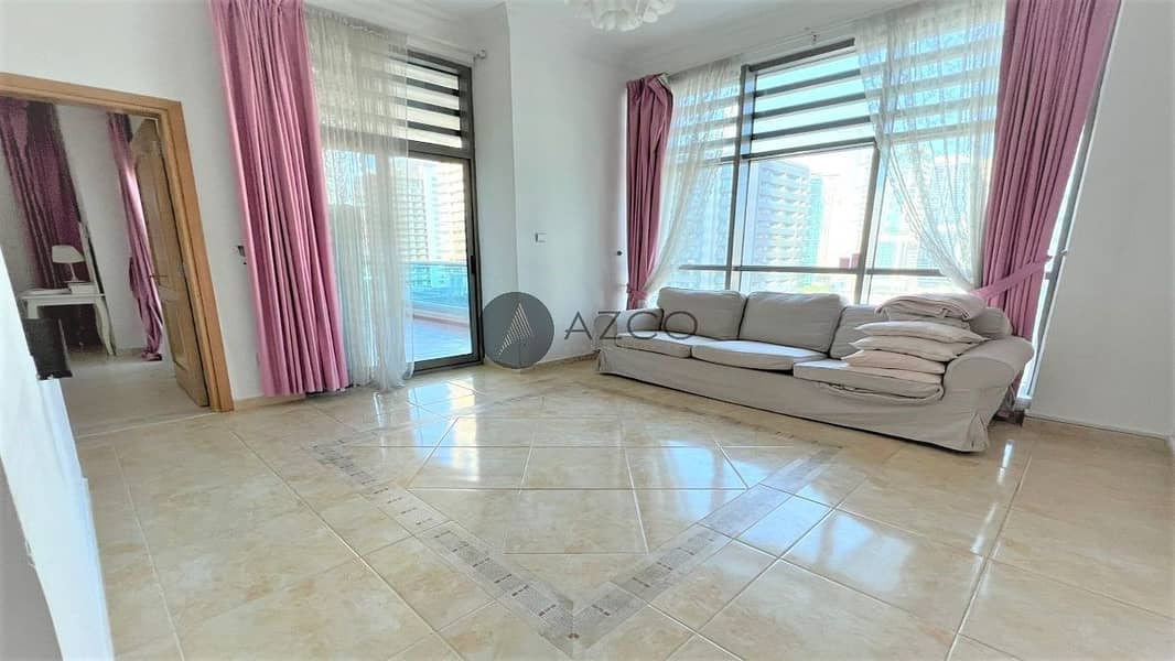 位于迪拜码头，祖穆鲁德大厦 1 卧室的公寓 75000 AED - 5938162