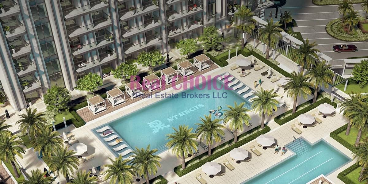 Квартира в Дубай Даунтаун，Резиденции Сент-Регис, 2 cпальни, 3314888 AED - 5959880