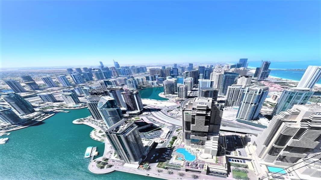 位于迪拜码头，开阳大厦 4 卧室的顶楼公寓 6500000 AED - 5967558