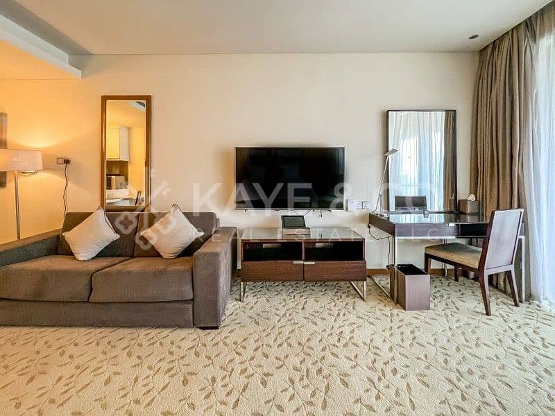 位于迪拜市中心，迪拜谦恭购物中心 的酒店式公寓 110000 AED - 5976022
