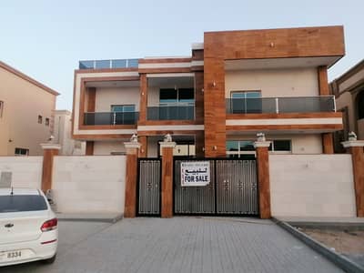 5 Bedroom Villa for Sale in Al Rawda, Ajman - Villa for sale directly from the owner, freehold for all nationalities, very excellent location, super deluxe finishing, large areas, do not hesitate