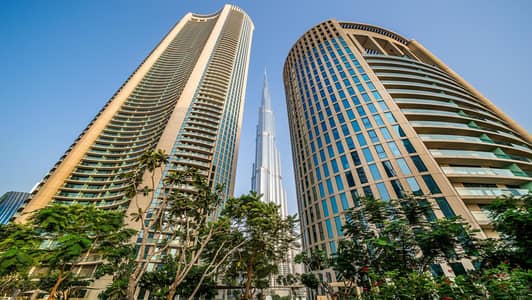 3 Bedroom Apartment for Rent in Downtown Dubai, Dubai - Burj Khalifa Views | High Floor | Furnished