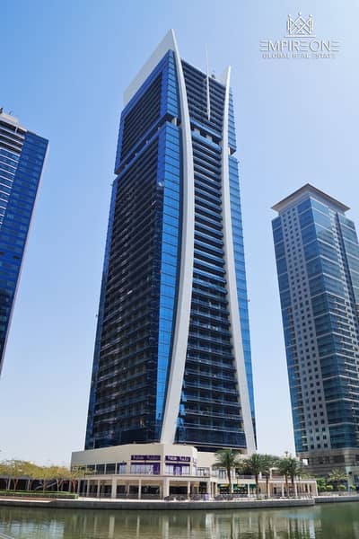 Studio for Sale in Jumeirah Lake Towers (JLT), Dubai - FULL LAKE VIEW II SPACIOUS LAYOUT II  BALCONY  II RENTED II LOWER FLOOR