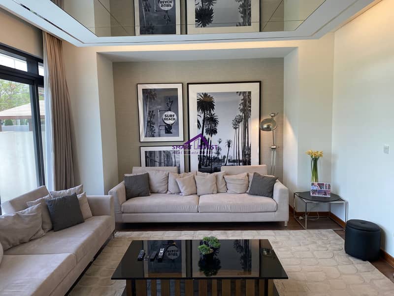 Fully Furnished 3BR  Villa for rent in Damac Hills,  Picadilly Green for AED 250K/Yr.