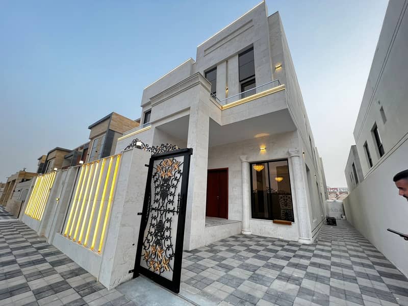 Stand alone classic villa For sale in Al Talla 2 , Ajman The beautiful vi