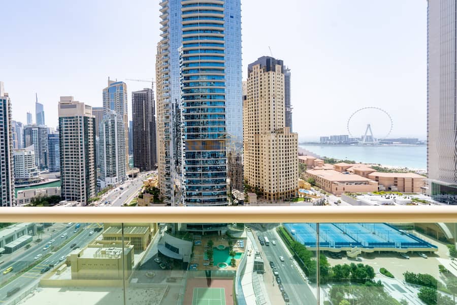 位于迪拜码头，皇家海洋塔楼 2 卧室的公寓 1800000 AED - 5915295