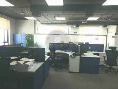 Office for Rent in Jumeirah Village Circle (JVC), Dubai - Amazing  Partitioned  Office For Rent , JVC