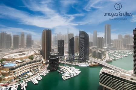 3 Bedroom Apartment for Rent in Dubai Marina, Dubai - MARINA VIEW | 3 BED + MAID'S | READY TO MOVE