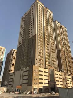 BEST OFFER. . . . SPACIOUS TWO BEDROOM HALL WITH PARKING IN GOLD CREST TOWER AJMAN