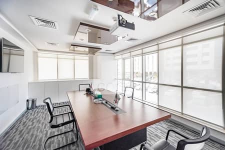 Office for Rent in Al Salam Street, Abu Dhabi - High Quality | Fitted Office | Low Floor