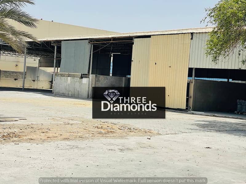 32500 SQFT OPEN LAND WITH SHED IN ALQUOZ INDUSTRIAL AREA 3 AED: 650K