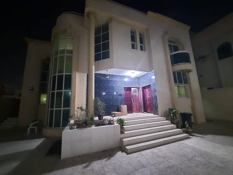 Villa for rent Al Rawda Al Rawda 3 Ajman 5 rooms for 65,000 thousand villas, a beautiful corner of two streets