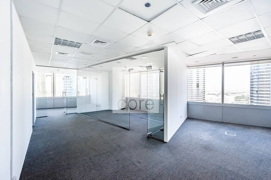 Fitted  with Glass Partitions | Low Floor