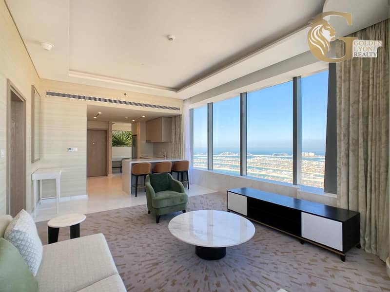 Premium Luxury | Palm & Sea view | High Floor