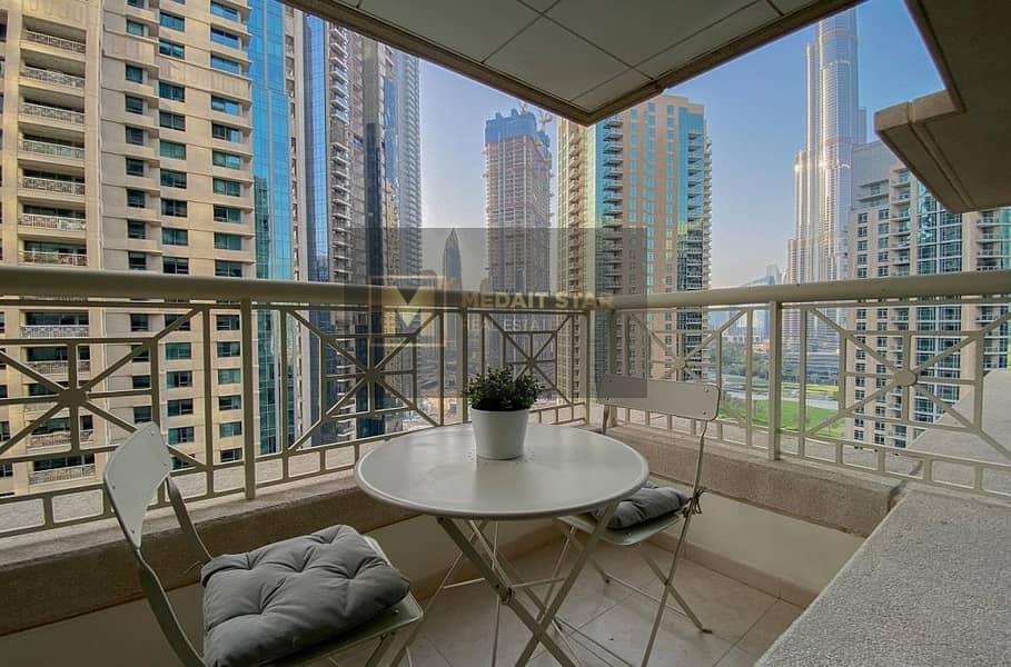 Fully Furnished ! Burj Khalifa View ! Luxury 2BR - Downtown !