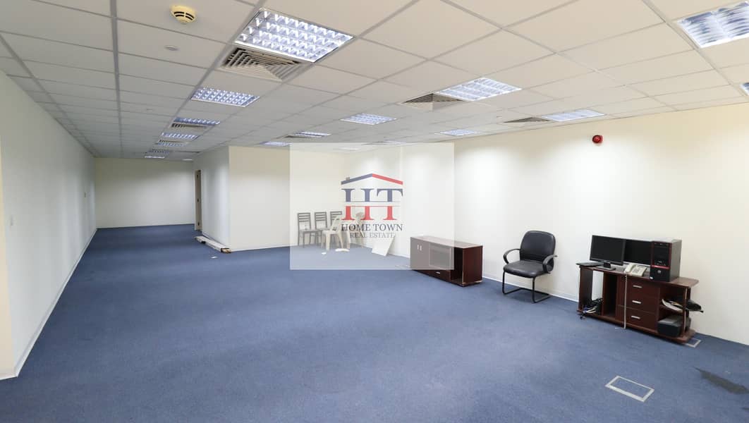 Chiller free unfurnished office  in Deira
