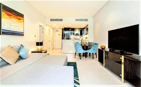 1 Bedroom Flat for Rent in Business Bay, Dubai - Spacious 1BR | Furnished | Partial Canal View