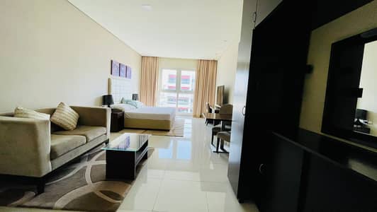 Studio for Rent in Dubai World Central, Dubai - Vacant | Fully Furnished | Near Expo 2020 | Community View | Yearly Rent AED: 20,999/-