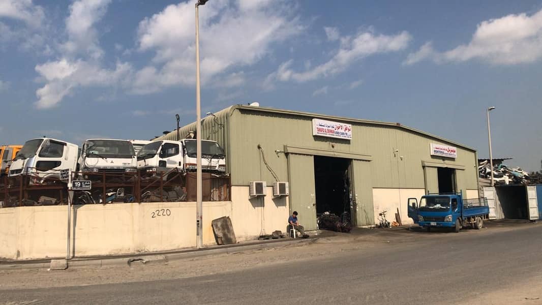 For sale warehouses in the industrial area 8  / Sharjah with  Annual income 1 million dirhams