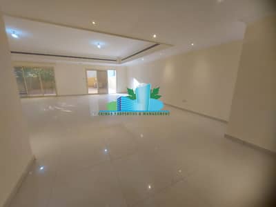 4 Bedroom Villa for Rent in Al Nahyan, Abu Dhabi - Stand alone villa | 4 Maters + maid + driver + powder room +Balcony + Terrace +3 Parking|2 payments