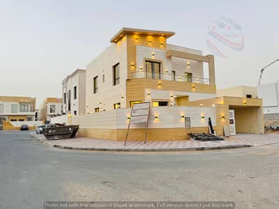 5 Bedroom Villa for Sale in Al Yasmeen, Ajman - The location of the villa in Jasmine, Villa Corner, at a negotiable price, for the serious, the splendor of the finishes, the decorations very well