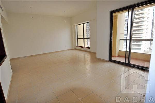 Spacious 1BR with Direct Pool View