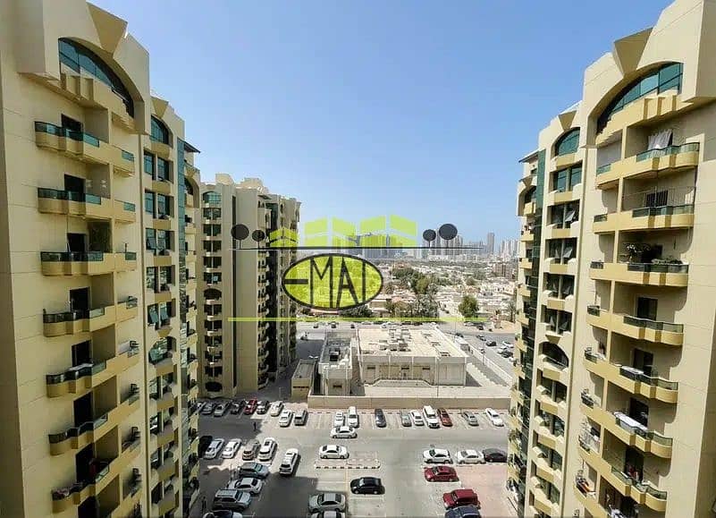 Rashidiya Towers | 1 Bed Hall | Open View | Balcony | Big size 1115 sqft | Super Hot Deal