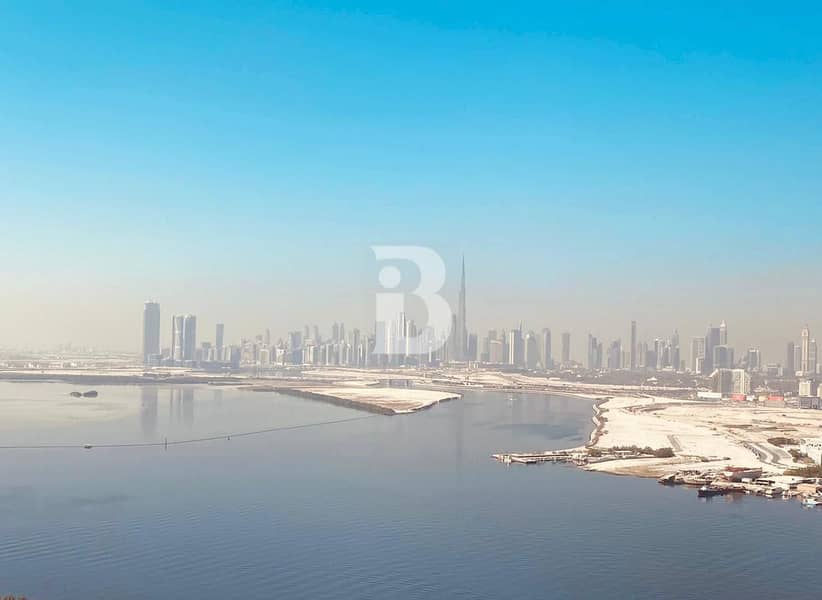 Full Sea & Burj Khalifa View | Brand New |