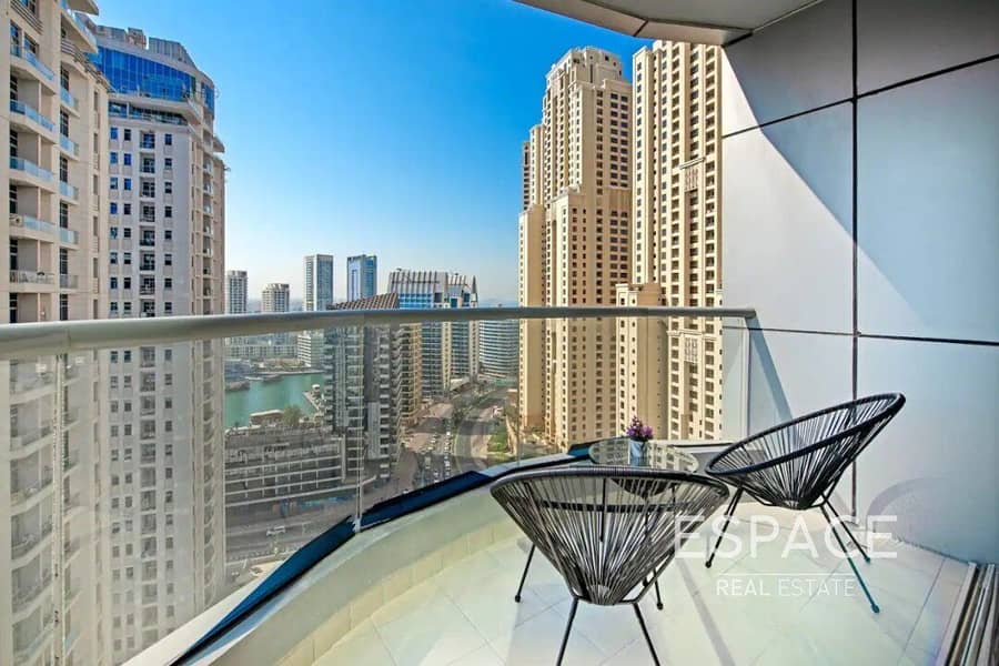 位于迪拜码头，中心大厦 1 卧室的公寓 1300000 AED - 5986708