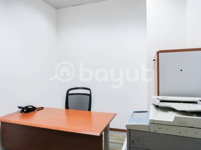 Office for Rent in Umm Al Nar, Abu Dhabi - Ample Parking | No Agents Fee | Fully furnished