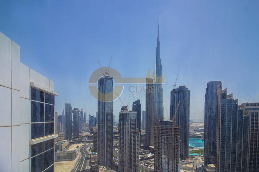 Burj Khalifa View | Large 2 Bed | 6 Cheques