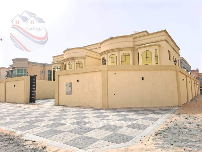 For owners of elegance and high taste, a villa for sale, one of the most luxurious villas in the Emirate of Ajman, in the most prestigious areas, at t