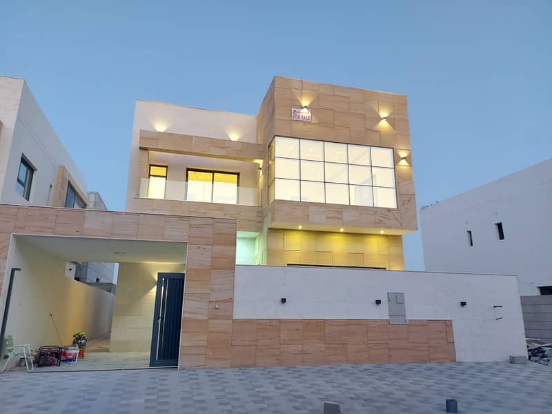 BRAND NEW VILLA FOR RENT IN AL YASMEEN - AJMAN ( 5 MASTRE ROOMS )