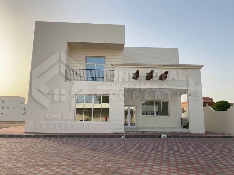 Brand New Huge Independent 5 Master Villa in Hili Al Ain  | driver room
