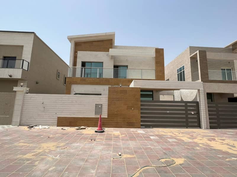 MODERAN STYLE BRAND NEW VILLA 5 BEDROOM WITH HALL IN AL YASMEEN FOR RENT 80,000/- AED YEARLY