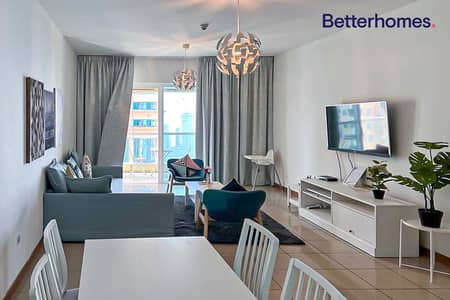 شقة 2 غرفة نوم للبيع في دبي مارينا، دبي - شقة في برج سلافة دبي مارينا 2 غرف 1440000 درهم - 5569192