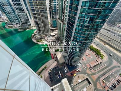 1 Bedroom Flat for Rent in Jumeirah Lake Towers (JLT), Dubai - Lake View | Fully Furnished | High Floor