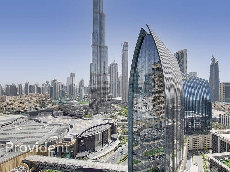 Full Burj Khalifa View | Vacant Now | 04 Layout