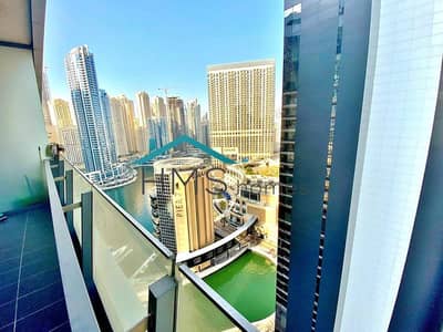 1 Bedroom Flat for Rent in Dubai Marina, Dubai - Marina View | 1 BR | High Floor | Unfurnished