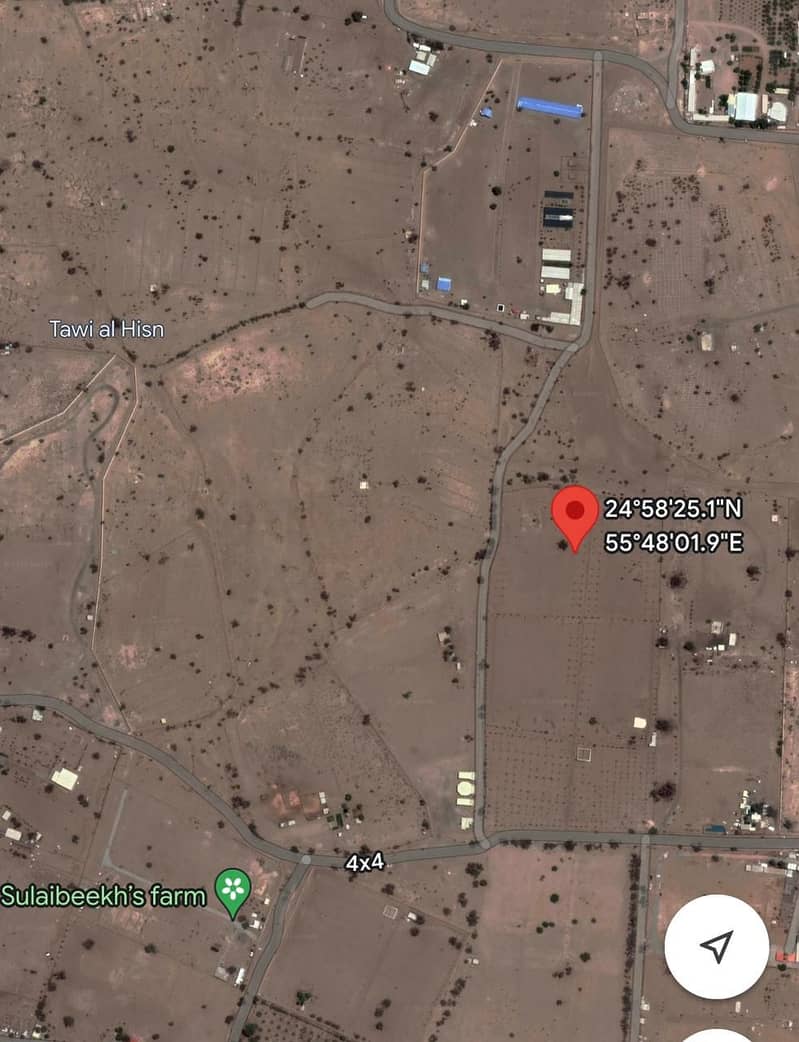 Agricultural land for sale, Madame Sharjah  close to the main street